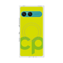 プレミアムスクエアケース with SnapMag［ オリジナル - CASEPLAYイニシャル - グリーン ］