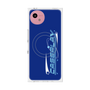 プレミアムスクエアケース with SnapMag［ オリジナル - Y2Kアレンジ - ブルー ］