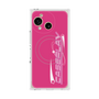プレミアムスクエアケース with SnapMag［ オリジナル - Y2Kアレンジ - ピンク ］