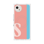 プレミアムスクエアケース with SnapMag［ オリジナル - initial color line - S pink ］
