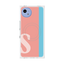 プレミアムスクエアケース with SnapMag［ オリジナル - initial color line - S pink ］