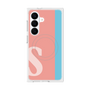 プレミアムスクエアケース with SnapMag［ オリジナル - initial color line - S pink ］