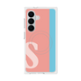 プレミアムスクエアケース with SnapMag［ オリジナル - initial color line - S pink ］
