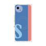 プレミアムスクエアケース with SnapMag［ オリジナル - initial color line - S blue ］