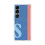プレミアムスクエアケース with SnapMag［ オリジナル - initial color line - S blue ］
