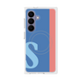 プレミアムスクエアケース with SnapMag［ オリジナル - initial color line - S blue ］