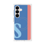 プレミアムスクエアケース with SnapMag［ オリジナル - initial color line - S blue ］