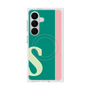 プレミアムスクエアケース with SnapMag［ オリジナル - initial color line - S green ］
