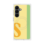 プレミアムスクエアケース with SnapMag［ オリジナル - initial color line - S yellow ］