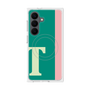 プレミアムスクエアケース with SnapMag［ オリジナル - initial color line - T green ］