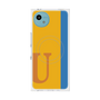 プレミアムスクエアケース with SnapMag［ オリジナル - initial color line - U orange ］