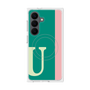 プレミアムスクエアケース with SnapMag［ オリジナル - initial color line - U green ］