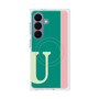 プレミアムスクエアケース with SnapMag［ オリジナル - initial color line - U green ］