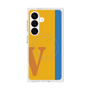 プレミアムスクエアケース with SnapMag［ オリジナル - initial color line - V orange ］