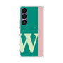 プレミアムスクエアケース with SnapMag［ オリジナル - initial color line - W green ］