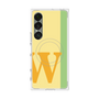 プレミアムスクエアケース with SnapMag［ オリジナル - initial color line - W yellow ］