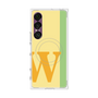 プレミアムスクエアケース with SnapMag［ オリジナル - initial color line - W yellow ］