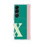 プレミアムスクエアケース with SnapMag［ オリジナル - initial color line - X green ］