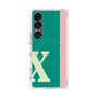 プレミアムスクエアケース with SnapMag［ オリジナル - initial color line - X green ］