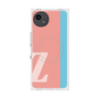プレミアムスクエアケース with SnapMag［ オリジナル - initial color line - Z pink ］