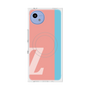 プレミアムスクエアケース with SnapMag［ オリジナル - initial color line - Z pink ］