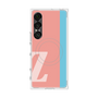 プレミアムスクエアケース with SnapMag［ オリジナル - initial color line - Z pink ］