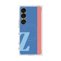 プレミアムスクエアケース with SnapMag［ オリジナル - initial color line - Z blue ］