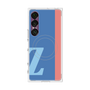 プレミアムスクエアケース with SnapMag［ オリジナル - initial color line - Z blue ］