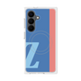 プレミアムスクエアケース with SnapMag［ オリジナル - initial color line - Z blue ］