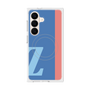 プレミアムスクエアケース with SnapMag［ オリジナル - initial color line - Z blue ］