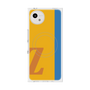プレミアムスクエアケース with SnapMag［ オリジナル - initial color line - Z orange ］