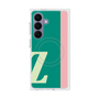 プレミアムスクエアケース with SnapMag［ オリジナル - initial color line - Z green ］