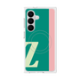 プレミアムスクエアケース with SnapMag［ オリジナル - initial color line - Z green ］