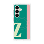 プレミアムスクエアケース with SnapMag［ オリジナル - initial color line - Z green ］
