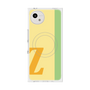 プレミアムスクエアケース with SnapMag［ オリジナル - initial color line - Z yellow ］