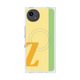 プレミアムスクエアケース with SnapMag［ オリジナル - initial color line - Z yellow ］