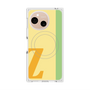 プレミアムスクエアケース with SnapMag［ オリジナル - initial color line - Z yellow ］