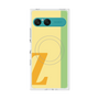 プレミアムスクエアケース with SnapMag［ オリジナル - initial color line - Z yellow ］