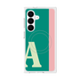プレミアムスクエアケース with SnapMag［ オリジナル - initial color line - A green ］