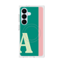 プレミアムスクエアケース with SnapMag［ オリジナル - initial color line - A green ］