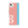 プレミアムスクエアケース with SnapMag［ オリジナル - initial color line - B pink ］