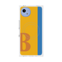 プレミアムスクエアケース with SnapMag［ オリジナル - initial color line - B orange ］