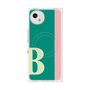 プレミアムスクエアケース with SnapMag［ オリジナル - initial color line - B green ］