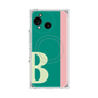 プレミアムスクエアケース with SnapMag［ オリジナル - initial color line - B green ］