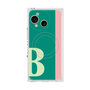 プレミアムスクエアケース with SnapMag［ オリジナル - initial color line - B green ］