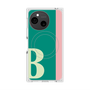 プレミアムスクエアケース with SnapMag［ オリジナル - initial color line - B green ］