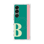プレミアムスクエアケース with SnapMag［ オリジナル - initial color line - B green ］