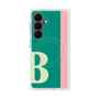 プレミアムスクエアケース with SnapMag［ オリジナル - initial color line - B green ］