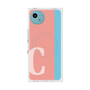 プレミアムスクエアケース with SnapMag［ オリジナル - initial color line - C pink ］