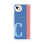 プレミアムスクエアケース with SnapMag［ オリジナル - initial color line - C blue ］